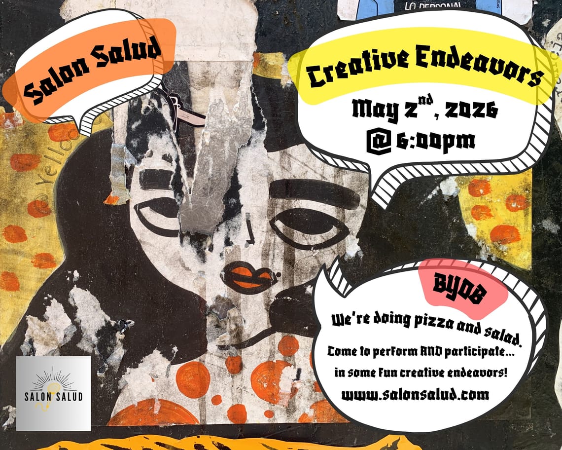 Creative Endeavors: May 2nd, 2026